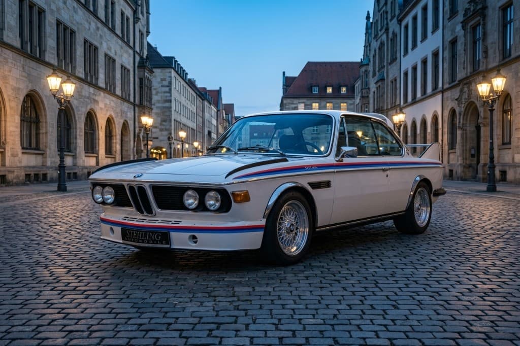 Old town blue hour, example scene direction