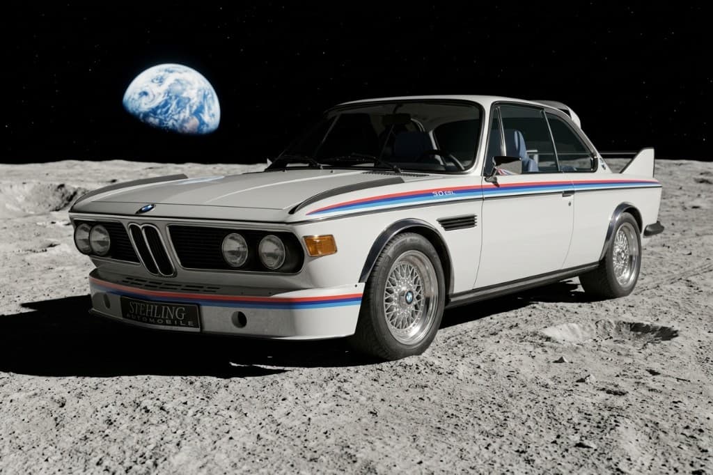 Lunar surface, example scene direction