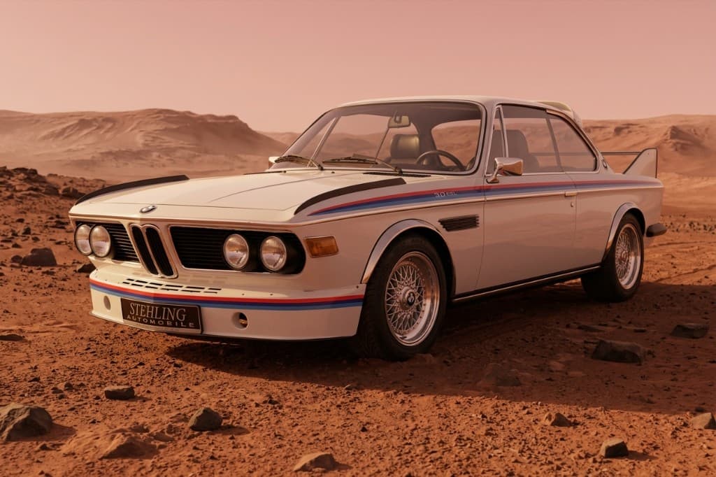 Martian surface, example scene direction